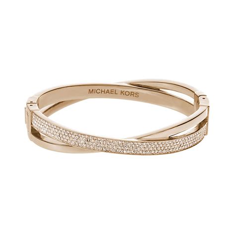 michael kors gold plated crossover bangle|Michael Kors gold bangle poshmark.